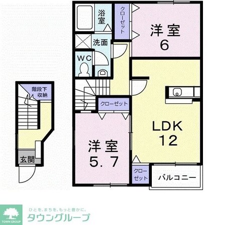 Belle Maison 桜の物件間取画像